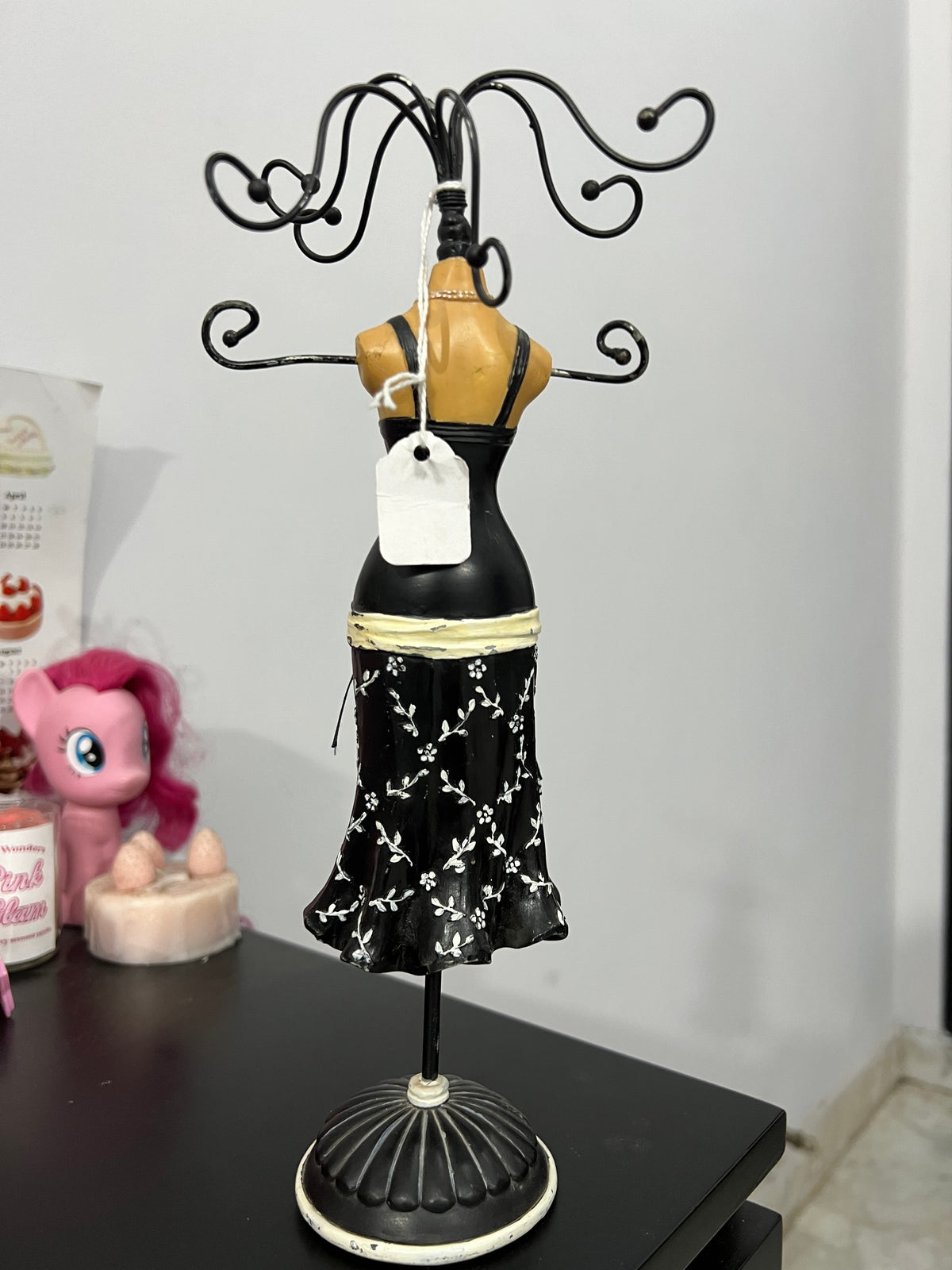 Black Jewelry Mannequin