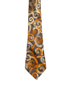 J. Garcia Snail Gardens Swirls Tie
