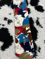 Abstract Star Faces Art Tie