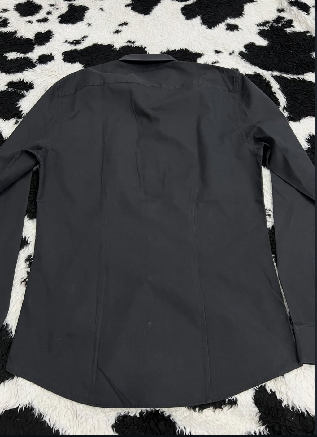 Primark Slim-Fit Black Buttonup