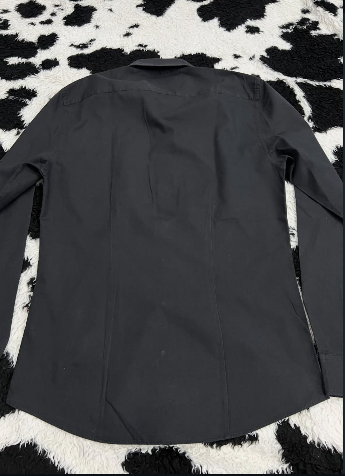 Primark Slim-Fit Black Buttonup
