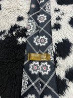 Keynote Black & White Embroidered Tie