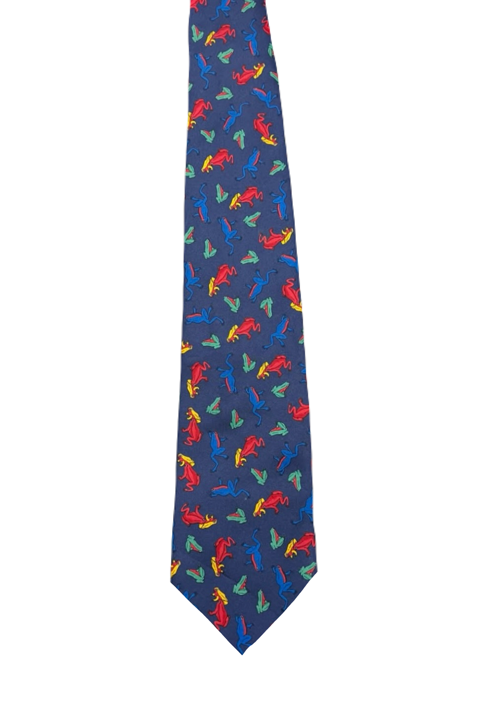 Colorful Frogs Tie