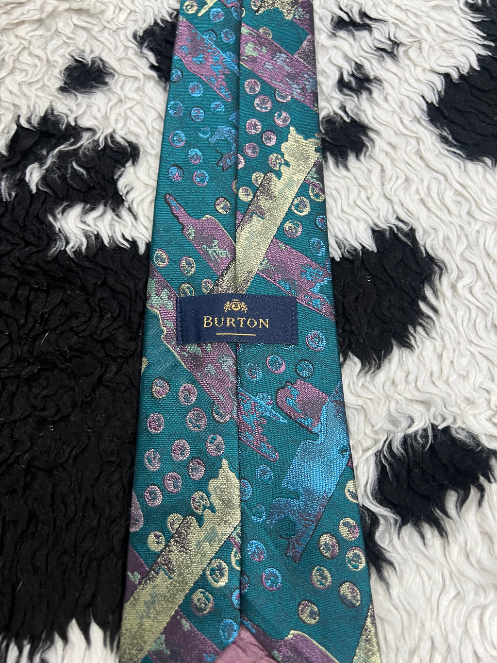 Burton Fully Embroidered Tie