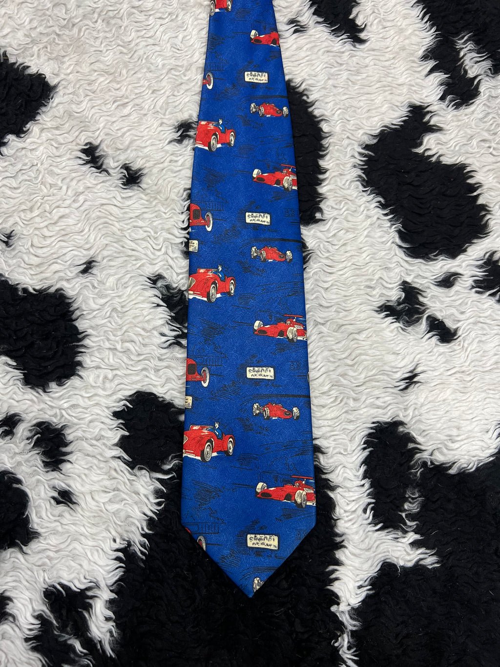 Race Cars Tie