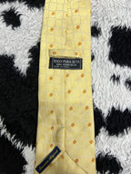 Yellow & Orange Floral Tie