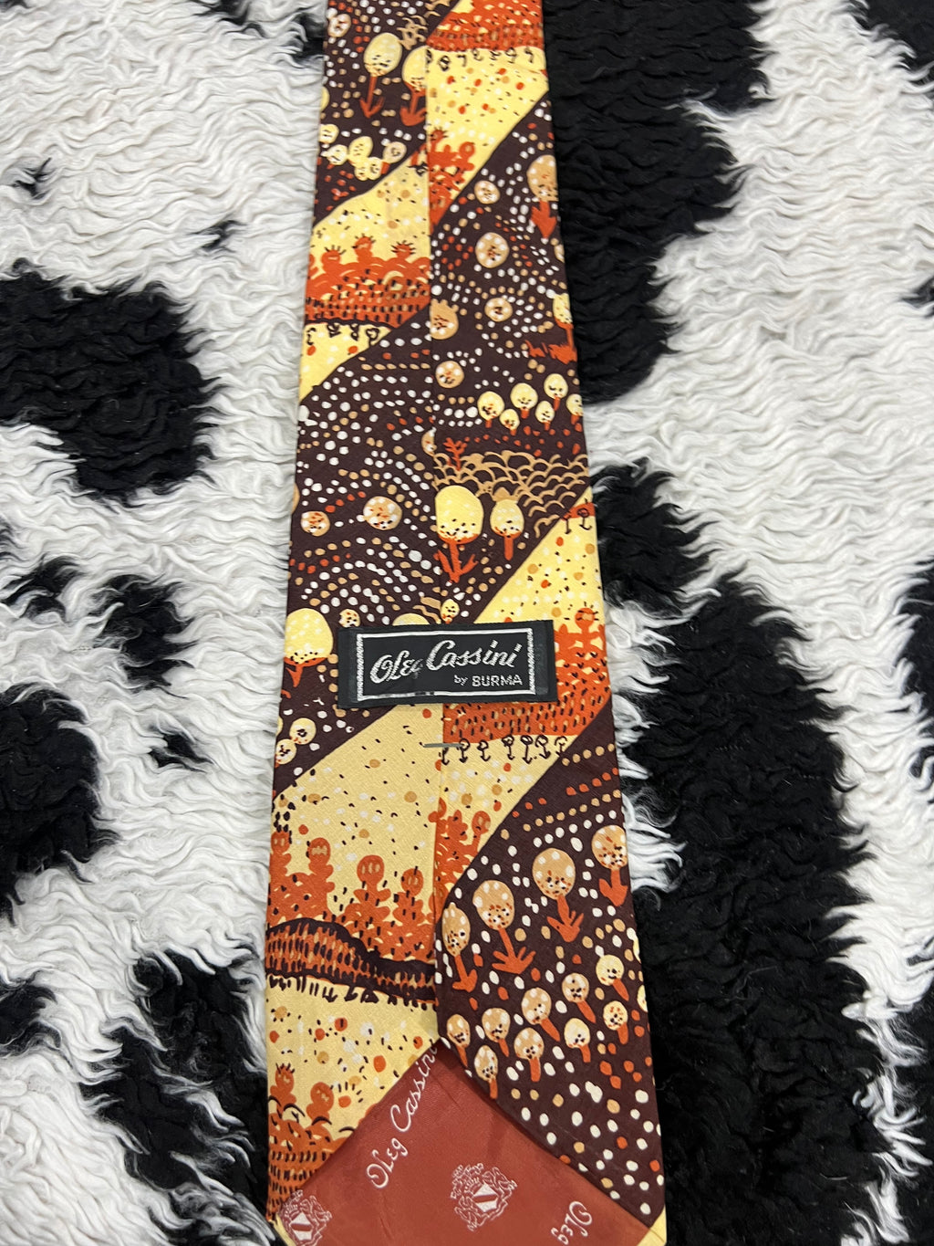 Fields Olea Cassini Tie
