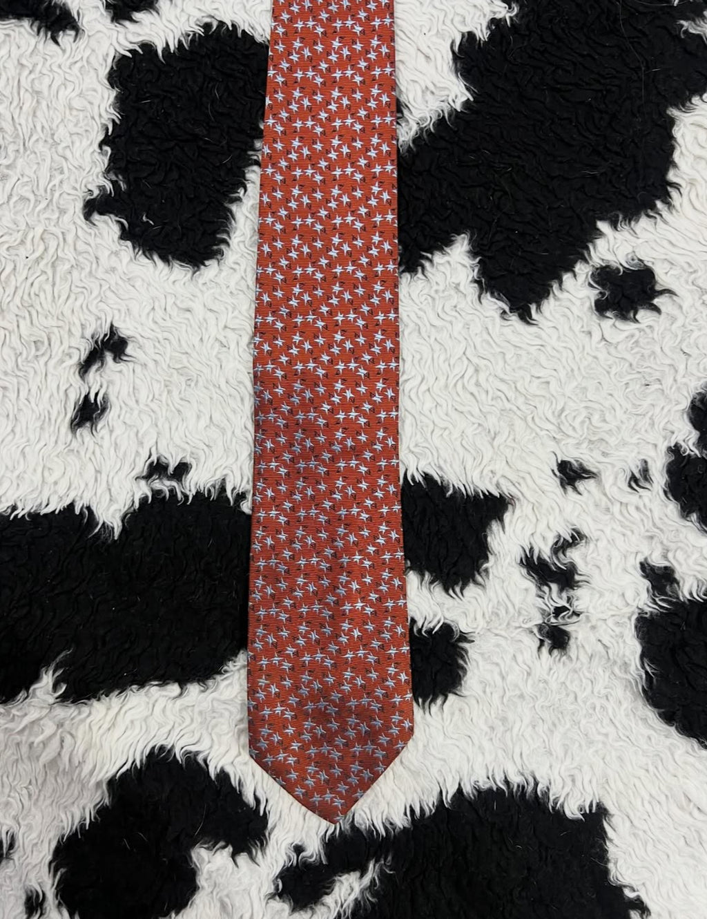 Orange Sparkles Tie