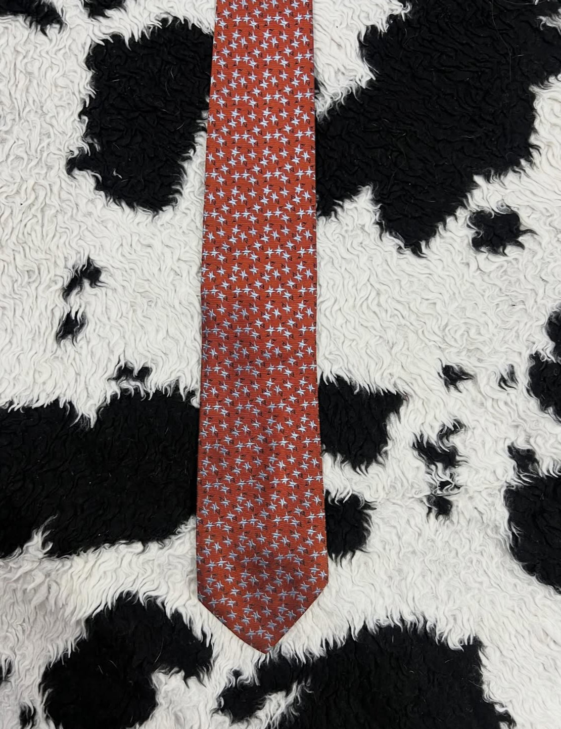 Orange Sparkles Tie