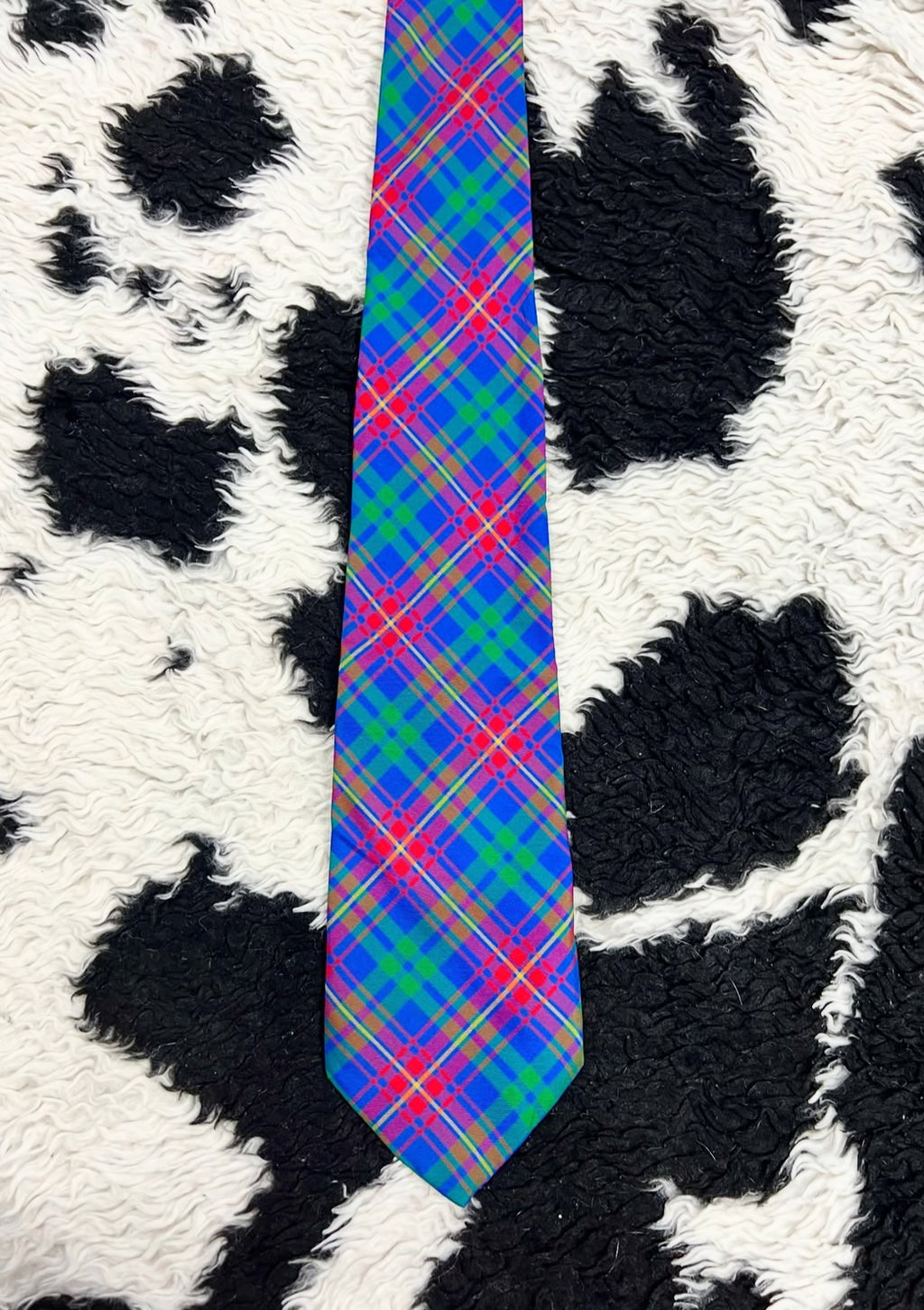 GAP Vibrant Plaid Tie