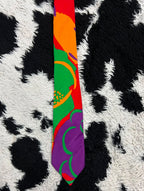 Vibrant Floral Tie
