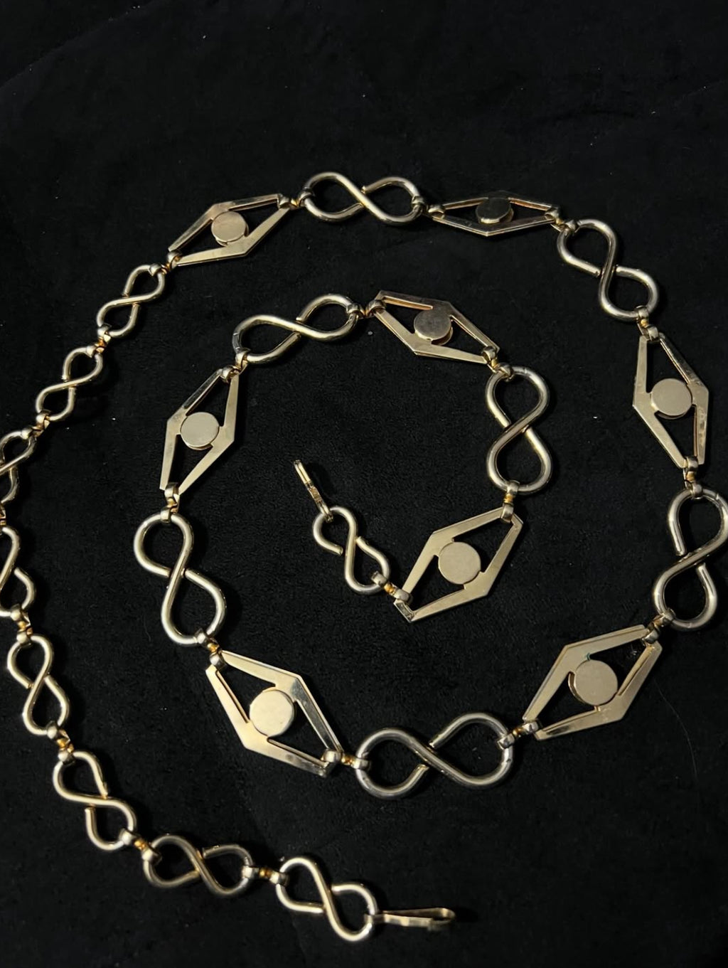 Golden Eye Metal Waistchain