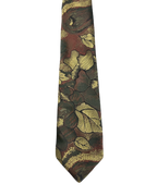 Gilt Edge Brown Fully Embroidered Tie