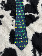 Hopping Frogs Tie