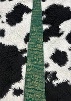 Green Musical Sheet Tie
