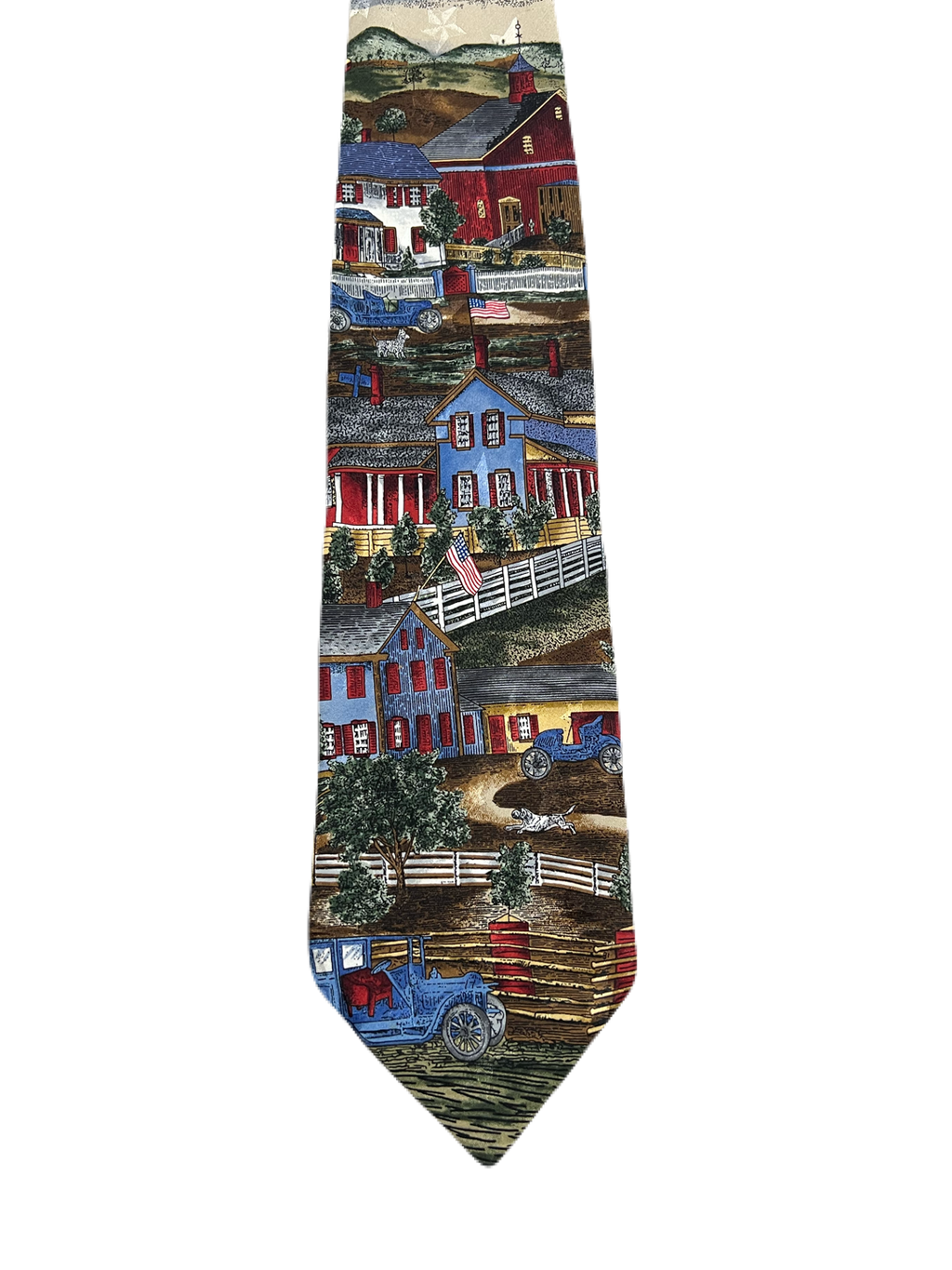 1890 Americana Country Village Tie