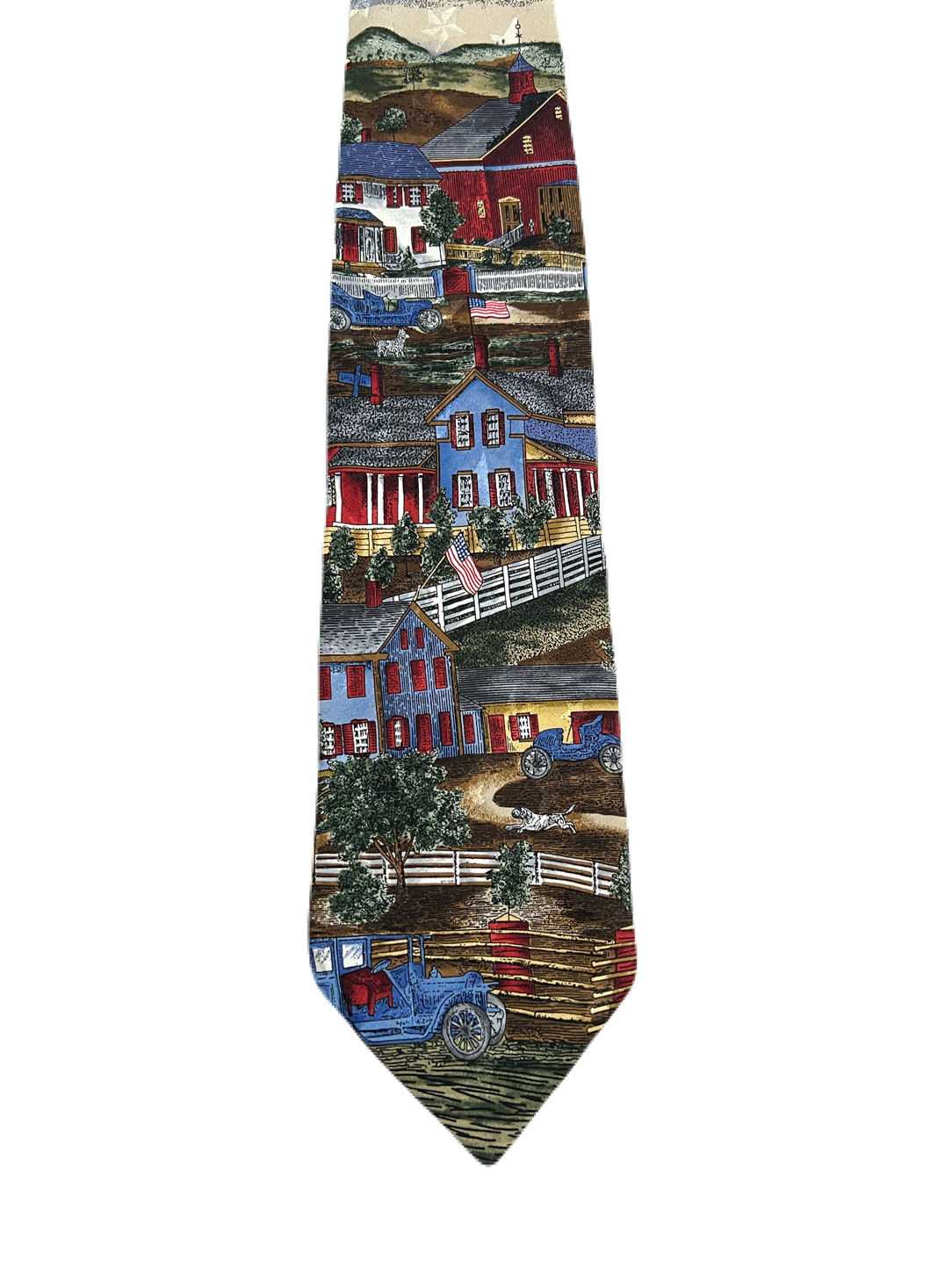 1890 Americana Country Village Tie
