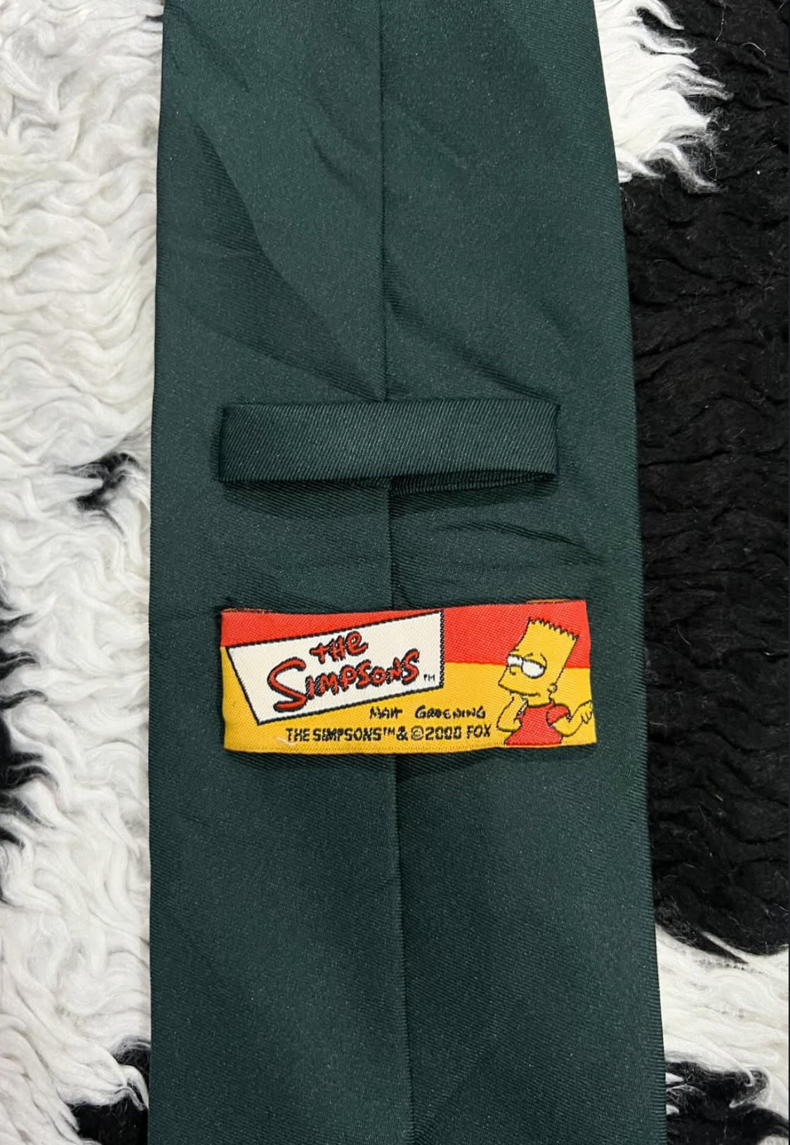 Homer Simpson on Couch Tie
