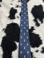 Butler & Webb Flying Mallards Narrow Tie