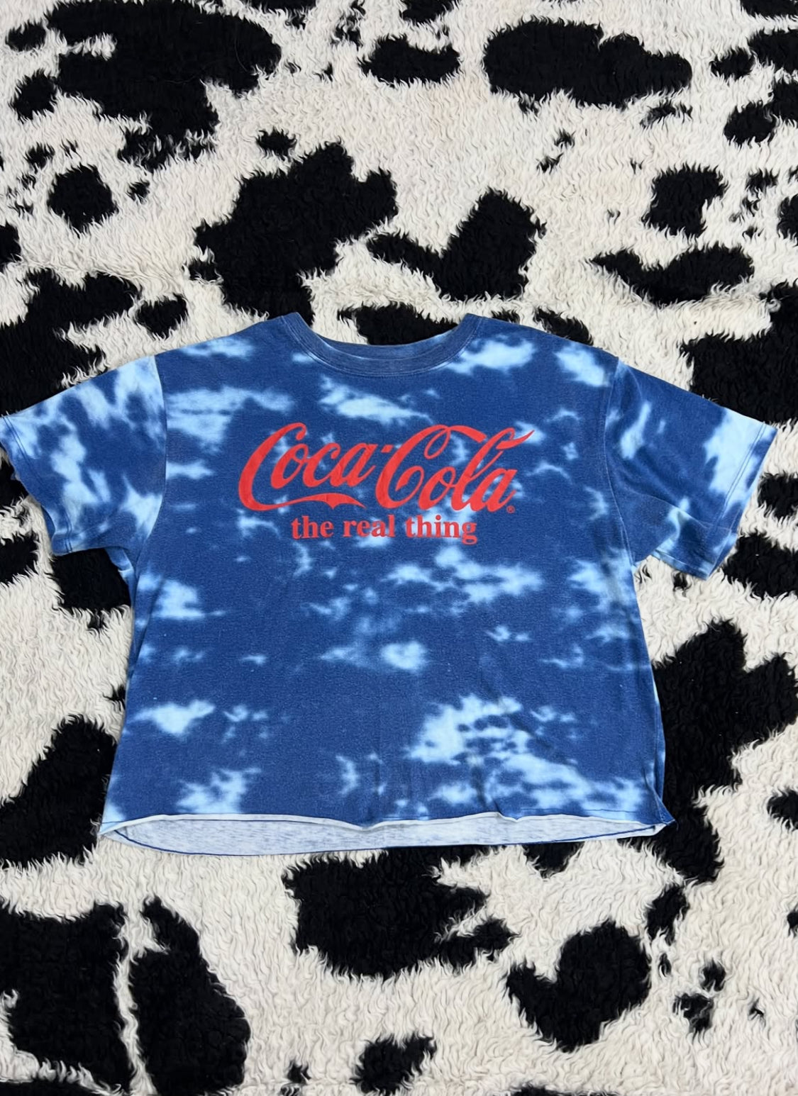 Coca Cola Cropped Tee (Large)