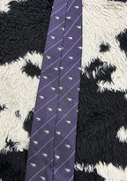 Purple Elephants Tie