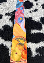 Still Painting Fruits Tie