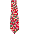 Liberty Red Floral Tie
