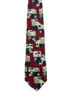 Dog at the Beach Tie