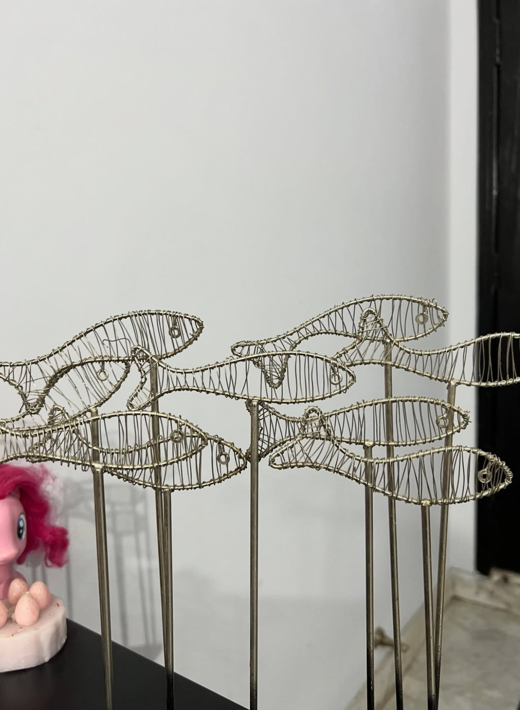 Fish Wire Sculpture Art Piece