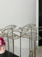 Fish Wire Sculpture Art Piece