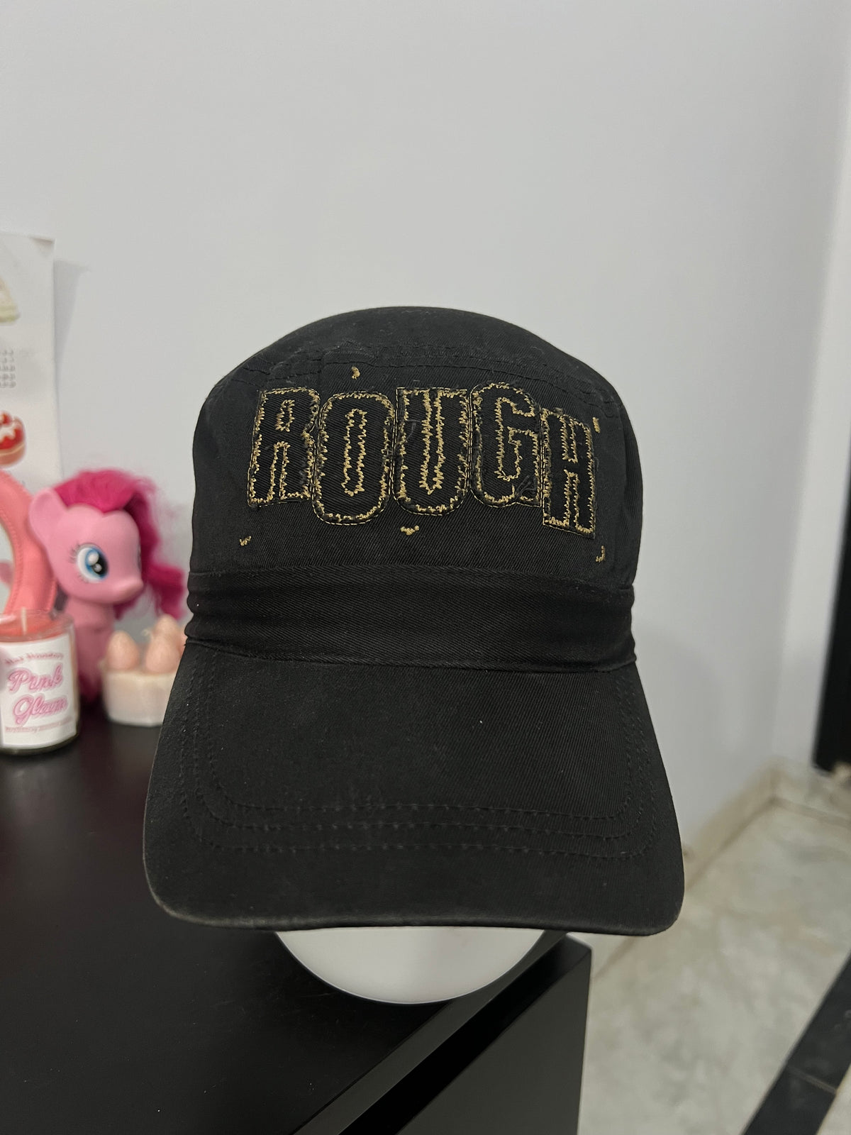 "Rough" Black Cap