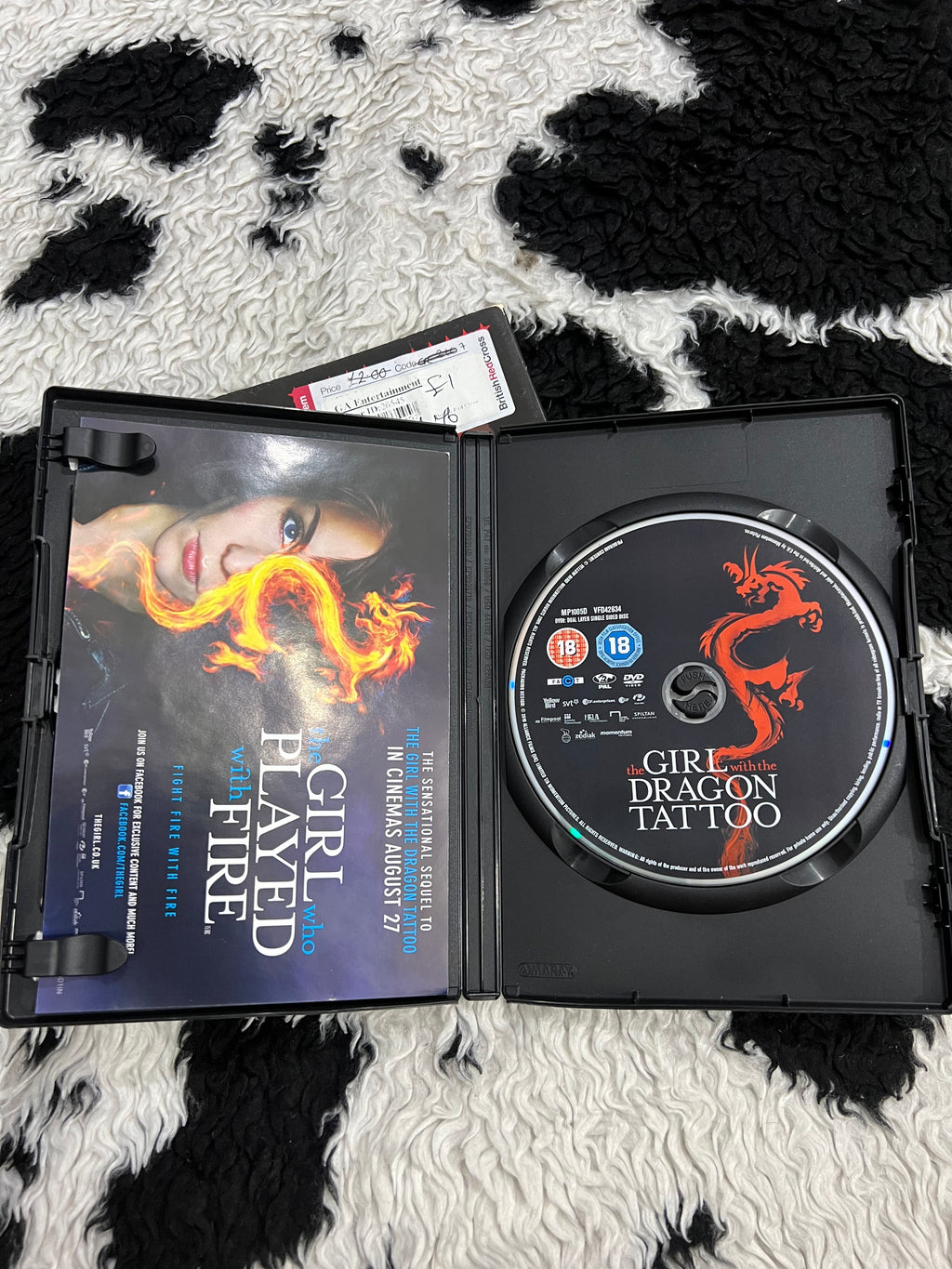 The Girl with the Dragon Tattoo DVD