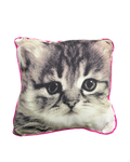 Kitty Graphic Pillow