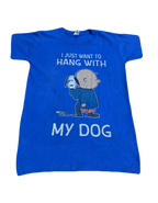 Snoopy & Charlie Brown Hang Out with my Dog Tee (Medium)