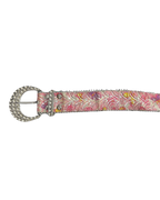 Glitter Pink Lace Belt