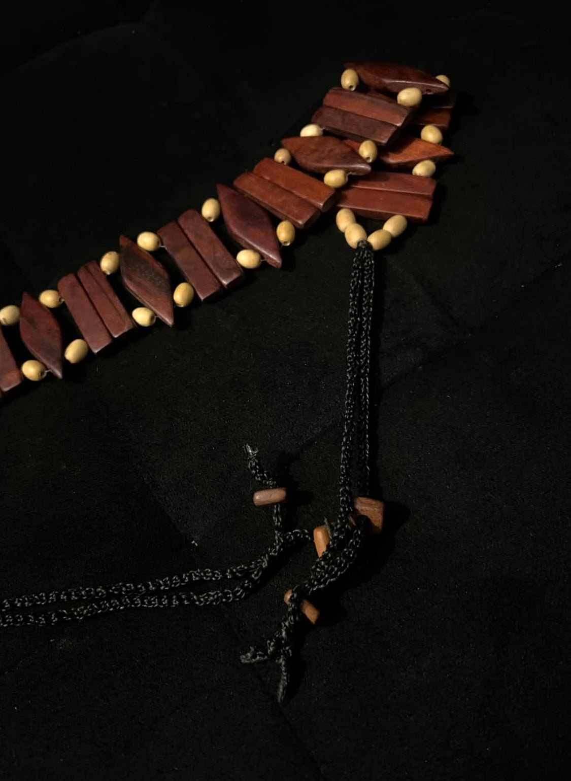 Wooden Linked Waistchain