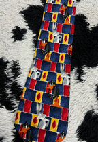 Bugs Bunny & Daffy Duck Tie