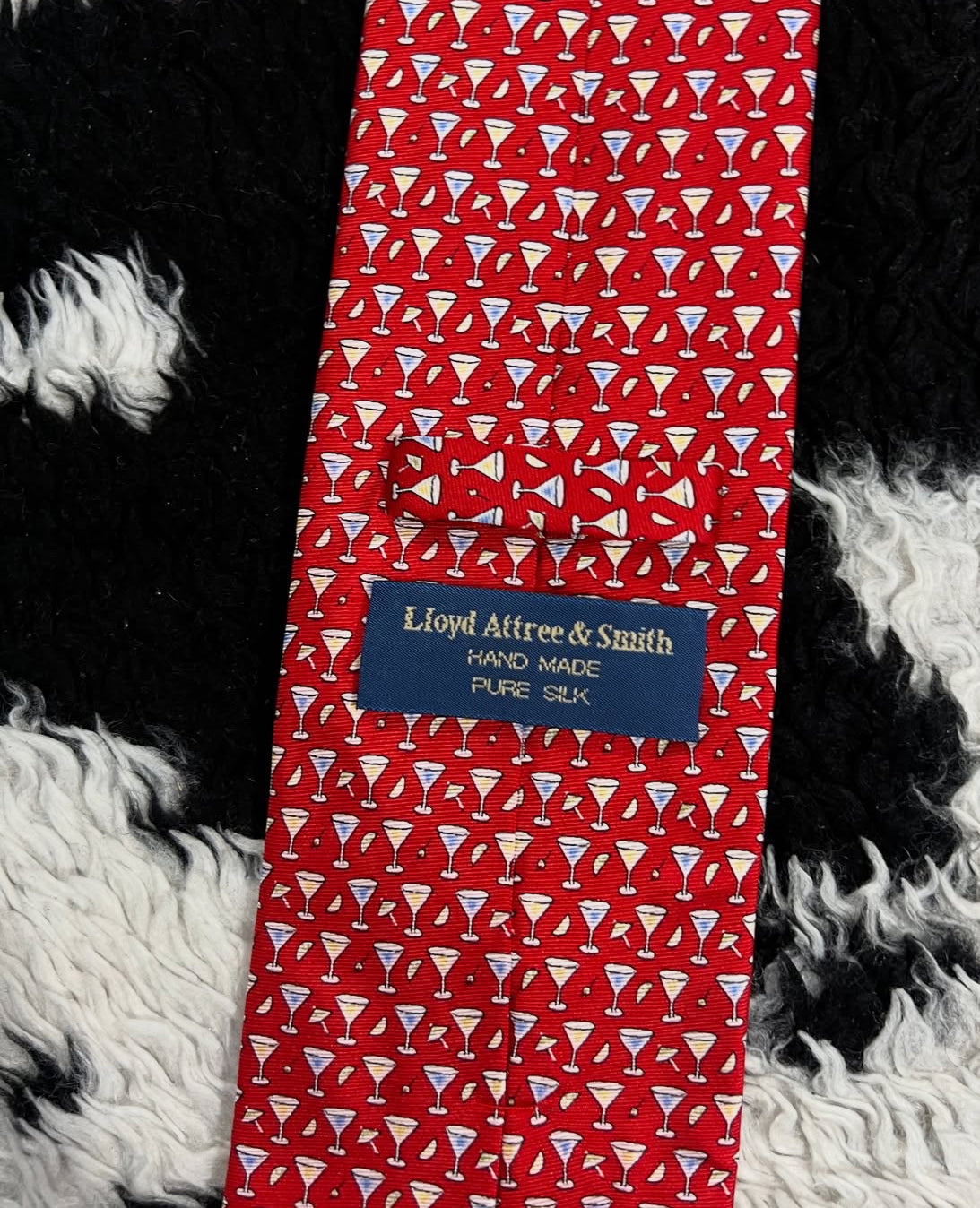 Martini Glasses Tie