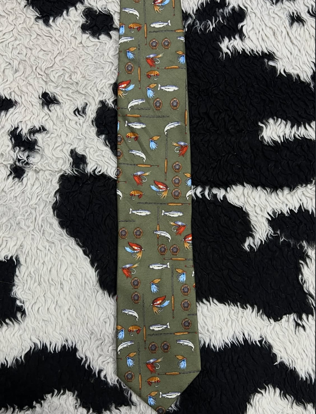 Fishing Graphic Tie