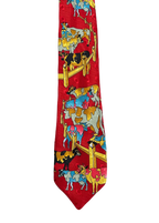 Cows in a Barn Tie