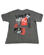Love - Hate Double Sided Print Tee (Large)