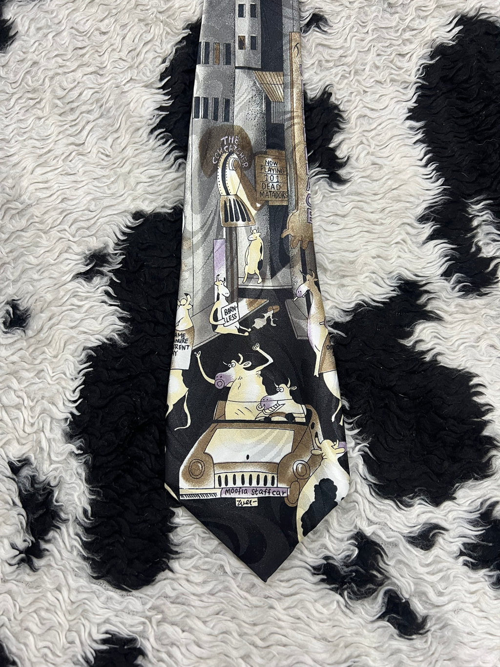 Renaissance Cows Tie