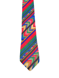 Vibrant Geometric Tie