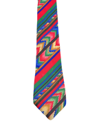 Vibrant Geometric Tie