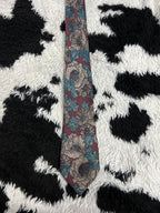 Classic Floral Embroidered Tie