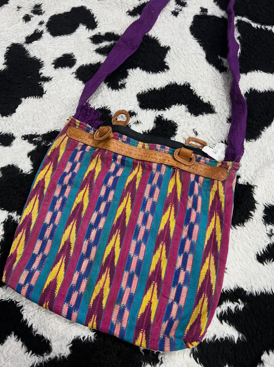 Vibrant Bohemian Style Crossbody Bag