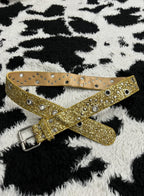 Golden Glitter Belt