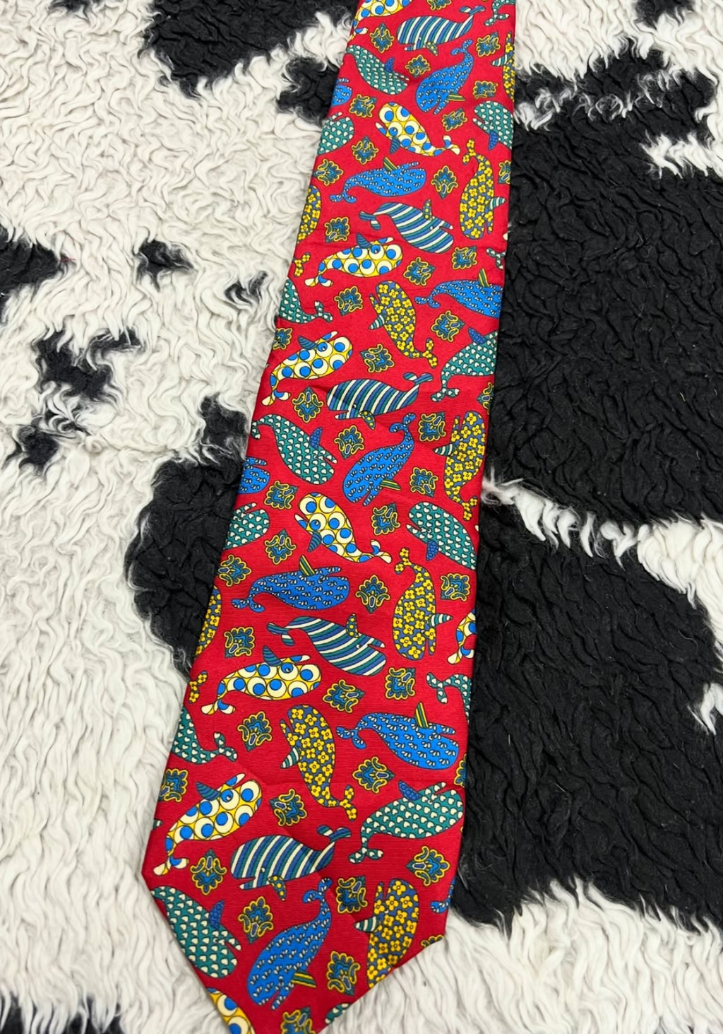 Whimsical Whales Tie