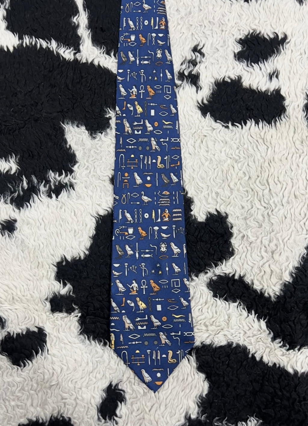 Egypt Graphic Tie by The Brooklyn Museum