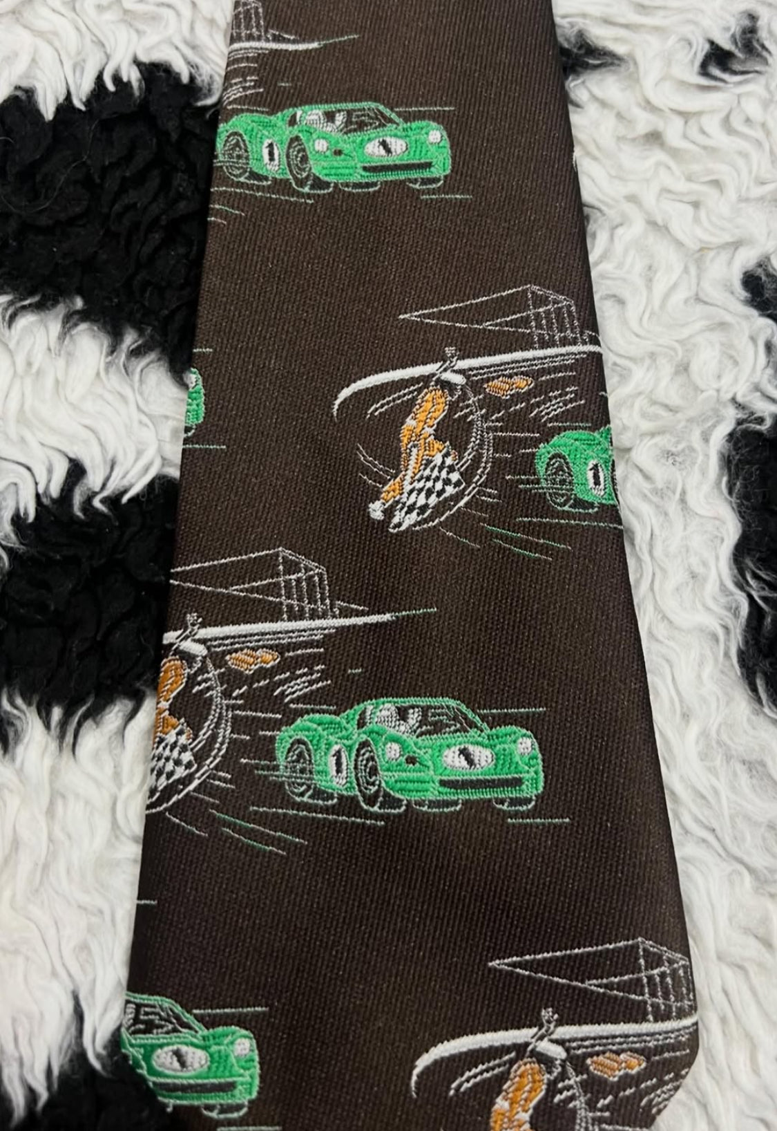 Racing Cars Tie